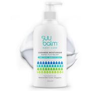Suu Balm Fast Itching Relief Cream, Anti Itch Lotion for Sensitive Skin, Eczema, Psoriasis & Extreme, Very Severe & Dry Skin, Derm Formula, Menthol & Ceramides (350ml)