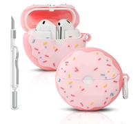 Suublg Case for Samsung Galaxy Buds 3/ Buds 3 Pro | Silicone Charging Protective Cover | with Cleaning Kit and Carabiner | Cute Cartoon Skin | Various Styles Earbuds Case for Boys Girl Teen (TTQPK)