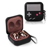 Suublg Case for Samsung Galaxy Buds FE (2023) / Buds2 Pro (2022) / Buds 2 (2021) / Buds Pro (2021) / Buds Live (2020) with Keychain, Silicone Cartoon Protection Cover for Man Teens Boys