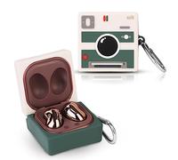 Suublg Case for Samsung Galaxy Buds FE (2023) / Buds2 Pro (2022) / Buds 2 (2021) / Buds Pro (2021) / Buds Live (2020) with Keychain, Silicone Cartoon Protection Cover for Man Teens Boys