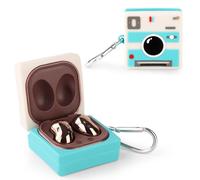 Suublg Case for Samsung Galaxy Buds FE (2023) / Buds2 Pro (2022) / Buds 2 (2021) / Buds Pro (2021) / Buds Live (2020) with Keychain, Silicone Cartoon Protection Cover for Man Teens Boys