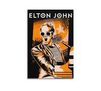 suumyo Elton John Poster Room Decor Aesthetic Poster Artistic Poster for Bedroom Living Room Walls 12x18inch(30x45cm) Unframe-style