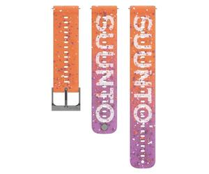 SUUNTO 22 ATH6 Silicone Strap Power Orange S+M, Unisex-Adult Watch, 22 mm