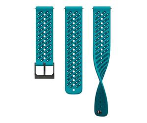 SUUNTO 22 ATH8 SILICONE STRAP WAVE BLUE S+M