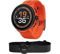 Suunto Run GPS Silicone Strap Sports Watch + FREE Smart Heart Rate Belt Orange