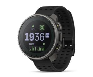 SUUNTO Vertical GPS Sports Watch, Solar Charging & Dual-GNSS, Multisport Smartwatch with Touchscreen & 95+ Sports, Advanced Health & Recovery Support, 60-Day Battery Life, Offline Map, Titanium Black