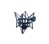 SUUNTOK AKG P120 Shock Mount Universal Microphone Holder Metal Recording Mic Shockmount Stand Compatible with Many Condenser Mics Like Rode NT1-A NT2-A Procaster AT2020 MXL 990 770 U87 (Black)