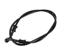 Suuonee Braided Steel Brake Hose, 50cm to 120cm, Black, 10mm Banjo Dia, 28° Banjo Bolts, 1 x Oil Hose