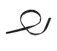 Suuonee Fuel Hose Protector,3.3ft Black Heat Fire Sleeve Fire Braid Flame Heat Shield 5/8 ID 0.6in Fits AN10 Fuel Hose