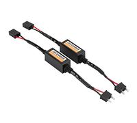 Suuonee LED Decoder Adapter,2Pcs LED Canbus Headlight Decoder Device Anti-Flicker Resistors for H7