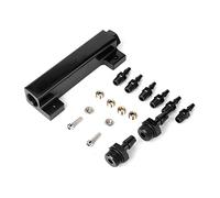 Suuonee Vacuum Block, 6 Port Vacuum Block Intake Manifold Kit Fuel Wastegate Turbo Boost 1/8NPT for Racing