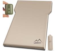 SUV Air Mattress Car Bed Camp Inflatable Car Camping Pad with Air Pump, Ultrathick Memory Foam Mattress, 9.0 R-Value Insulated Sleeping Pad for 2 People