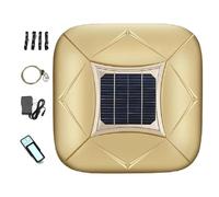 SUV Automatic Car Cover, Intelligent Remote Control Electric Shrinkage Car Window Covers, Hail Wind & Snowproof, Outdoor Car Covers with Remote Control & Solar Charging Gold-3L