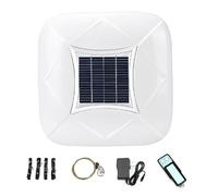 SUV Automatic Car Cover, Intelligent Remote Control Electric Shrinkage Car Window Covers, Hail Wind & Snowproof, Outdoor Car Covers with Remote Control & Solar Charging White-3XL