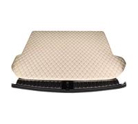 SUV Boot Liner Car Trunk Mats Fit For Hyundai SantaFe 2013-2018 Covers Cargo Liner Carpet Interior Accessories Car Boot Liner(Beige)