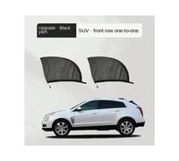 (SUV front window2pc) 2pcs Car Rear Side Window Sunshade UV Protect Shield Mesh Prevent Mosquito Sunshine Privacy Protection Foldable Curtain