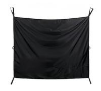 SUV Truck Adjustable Car Rear Door Window Shade Sun Blocking Curtain For Privacy Resting Outdoor Shower Black Large Car Curtains Campers Rear Door Shower Curtain