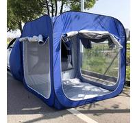 SUV Van Car Tent, 2-5 Person Dome Tent for Rear Hatch, Driveaway Tailgate Awning, Freestanding Camping Shelter for Trucks and Vans