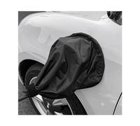 Suvnie EV Charger Plug Port Cover, Waterproof Electric Car Charging Cover, Rain Sun UV Snow Dust All-Weather Protection, Outdoor Charging Car Accessories for Most Electric Vehicles (Black)