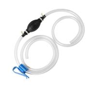 Suvnie Gasoline Siphone Hose, Fuel Transfer Pump with Brass Tip Weight and Pinch Clip, Portable Manual Car Fuel Transfer Hose for Gas Petrol Diesel Oil Liquid, Car Accessories