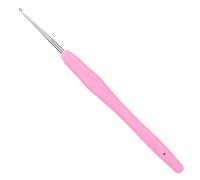 SUVSOON 1.0mm Lace Crochet Hooks Crochet Knitting, Ergonomic Soft Handles Crochet Hooks for Arthritic Hands, Light and Comfortable Crochet Tool, Crochet Hook for Knitting Suitable for Beginners