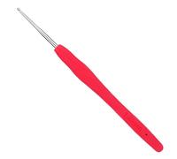 SUVSOON Ergonomic Crochet Hooks - 1.25mm Lace Crochet, Soft Handles for Arthritic Hands, Light & Comfortable Knitting Tool, Suitable for Beginners