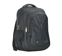 sUw Mens Robust Triple Zipped Pocket Backpack (35 Litre) 35 Litre Black