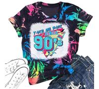 SUWATOIN Womens 90s Vibe Shirt I Love 90s Tshirt Retro Music Lover Tee Tops