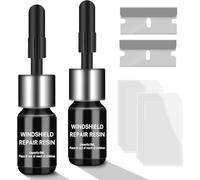 SuWeei Windscreen Repair kit, Windshield Chip Repair Kit, DIY Glass Cracked Repair Kits, Long-Lasting Automotive Glass Nano Repair Fluid, All Crack Types(2 Pack)