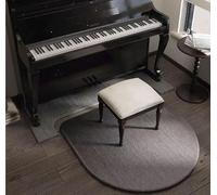 SUWOOPH Piano Soundproof Rug,Carpet Protector, Sound Dampening Non-Slip Mat for Upright Piano, Acoustic Floor Protection Pad(Grey,70x160cm)