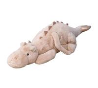 Suxdlan 35" Dragon Stuffed Animal Cute Soft Fuzzy Dinosaur Plush Pillow with Wing Body Pillow for Kids Boys Girls