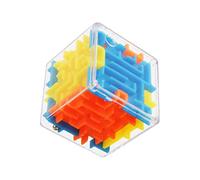 Suxdlan 3D Cube Puzzle Maze Toy for Kids Handheld Balance Challenge