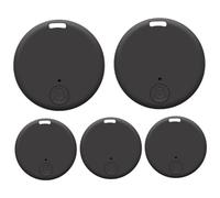 Suxdlan 5Pcs GPS Trackers Anti-Lost Key Finder Alarm for Pets Wallet Luggage Keys