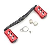 Suxdlan Baitcasting Reel Double Rocker Arm Fishing Reel Handle with Anti-Skid Grip easy screw install Baitcaster Handle for fishing efficiency improving