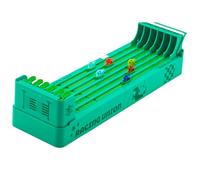 Suxdlan Electric Horse Racing Game, 13x4x3 Inch Integrative 6 Multi Game Table with On/Off Switch Country Banners Storage Box for Family Friend Party