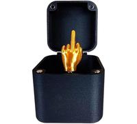 Suxdlan Middle Finger in a Box, 2 Inch Funny Prank Box with Just for You Lid for Christmas Halloween April Fool