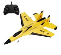 Suxdlan RC Plane FX620 2.4GHz Remote Control Airplane, EPP Foam, Easy to Fly for Beginners, Yellow