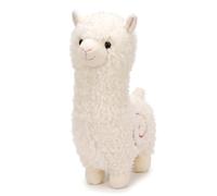 Suxdlan Small Stuffed Animals, Alpaca Cute Soft Plush Toy, White