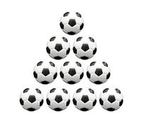 SuXHyez 10 Pcs Table Football Soccer Balls Creative Tabletop Game Balls Mini Table Football Balls for Kids Adults Football Subbuteo Football Game