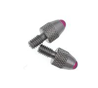 SUXING Ball Contact Points for Dial Indicators #4-48 Thread Shank (Ruby Ball)