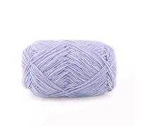 suxuMhao 1 Piece - DIY Knitting Essential Soft Wool Yarn, Ideal for Craft Projects and Hand Knitting, Premium Craft Yarn（Light Purple） 17