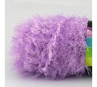 suxuMhao 1 Piece - DIY Knitting Essential Soft Wool Yarn, Ideal for Craft Projects and Hand Knitting, Premium Craft Yarn（Light Purple） 23
