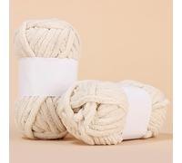 suxuMhao 1 Piece - DIY Knitting Essential Soft Wool Yarn, Ideal for Craft Projects and Hand Knitting, Premium Craft Yarn（Beige） 17