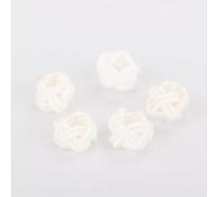 suxuMhao 100pcs Pineapple Buckle Coil,Satin Cord Trim Cord Thread for Chinese Knotting,Necklace,Bracelet,Beading,Jewelry Making,P06