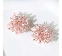 suxuMhao 10pcs Crystal Decoration for DIY Clothes Shoe Bag Accessories Glass Applique Decoration-Pink