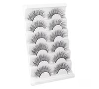 suxuMhao 12 Pairs Faux Mink Lashes Natural Look False Eyelashes Volume 8D False Eyelashes CD28
