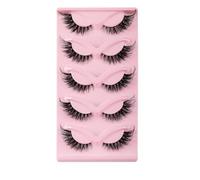 suxuMhao 20 Pairs Fluffy Mink False Eyelashes Natural Look False Eyelashes HY5-3