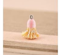 suxuMhao 20pcs Tiny Tassels Short Cotton Thread Tassels Craft Tassels for DIY Jewelry Necklace Making Accessorie-T03