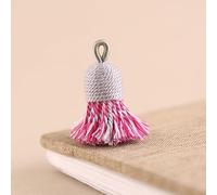 suxuMhao 20pcs Tiny Tassels Short Cotton Thread Tassels Craft Tassels for DIY Jewelry Necklace Making Accessorie-T09