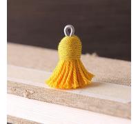 suxuMhao 20pcs Tiny Tassels Short Cotton Thread Tassels Craft Tassels for DIY Jewelry Necklace Making Accessorie-T21